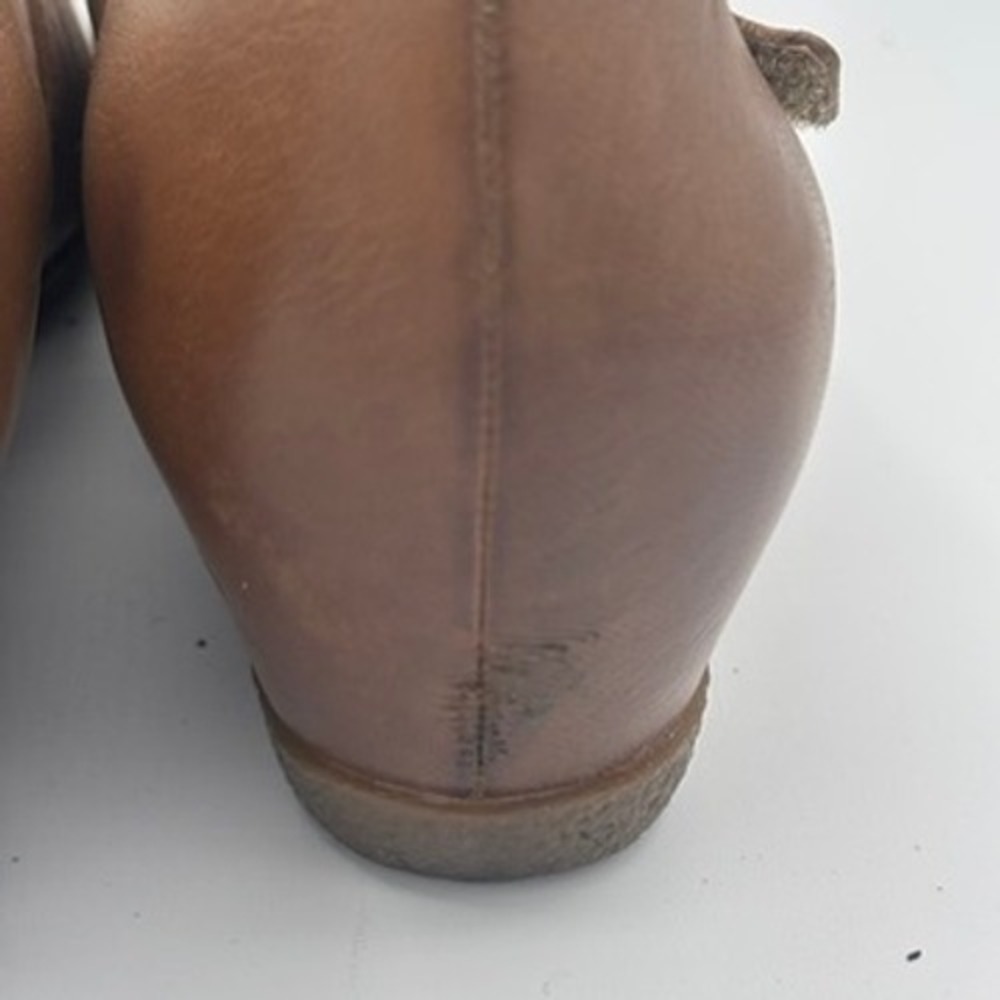 Dansko Lanie Mary Jane Women Sz 38 Brown Leather Wedge Comfort Shoes - Picture 4 of 14